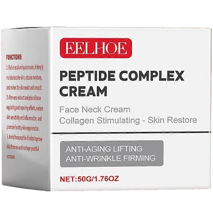 Hidratáló arckrém, Eelhoe, 2 darabos szett, ránctalanító, aloe kivonattal és borsmenta magolajjal