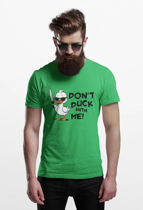 Unisex polo D&B 150 EB00019, Zöld