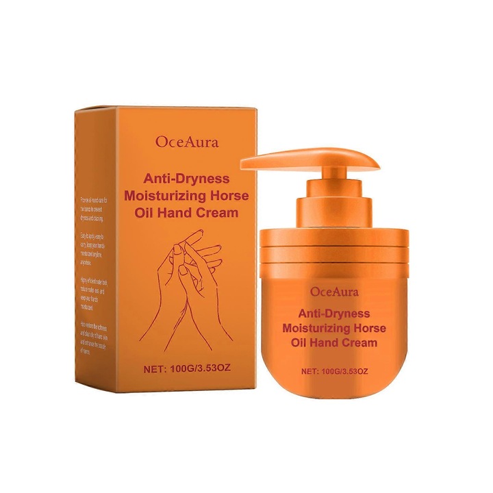 Kollagénes kézkrém, OceAura, hidratáló és tápláló, 1 db