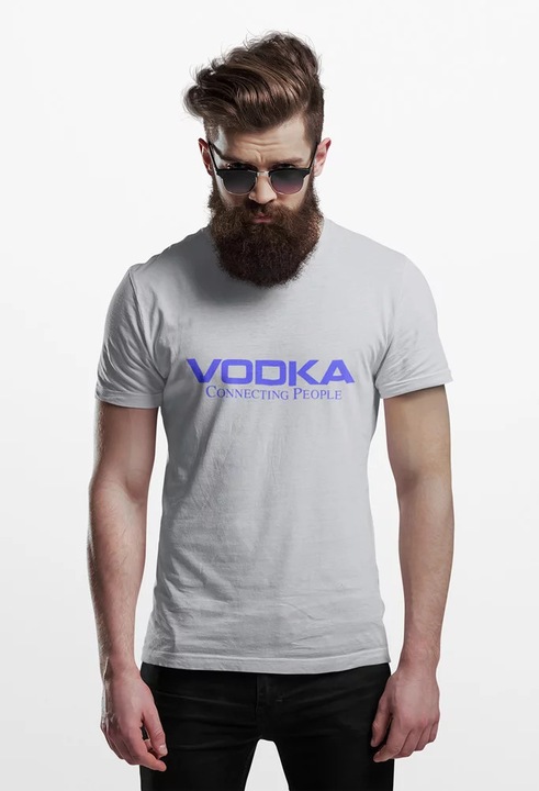 D&B 150 Unisex Póló EB00020 Vodka Világosszürke-Méret S