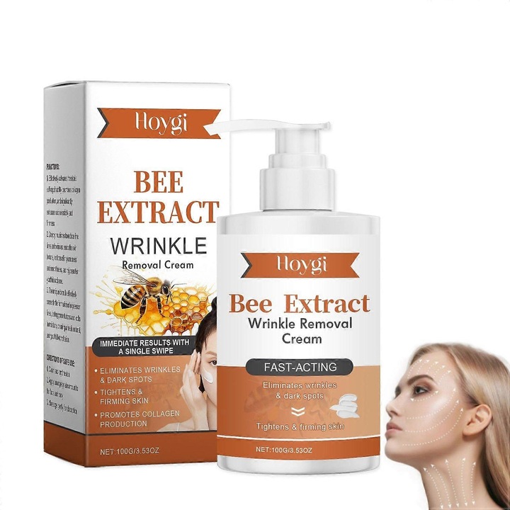 Крем против стареене Hoygi с хиалуронова киселина за всички типове кожа