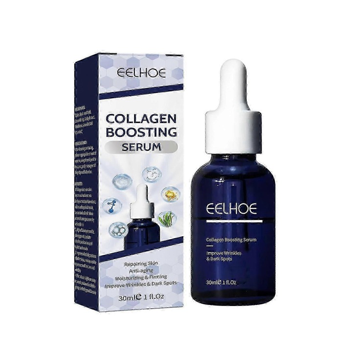 Ser pentru ten Eelhoe, colagen, anti-imbatranire, 30ml