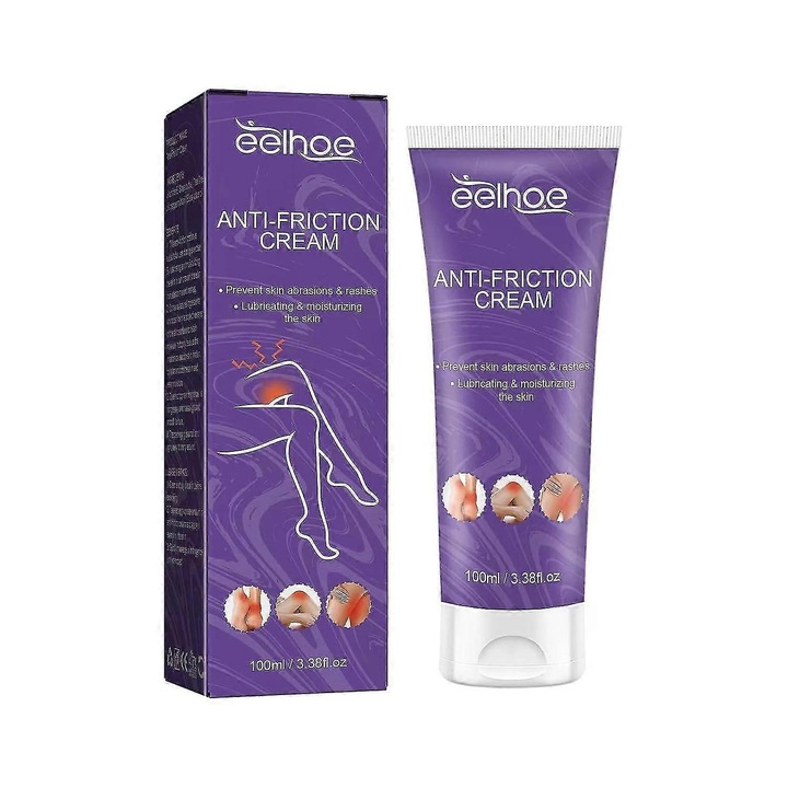 EELHOE súrlódásgátló krém, 100ml, illatmentes, könnyű textúrájú