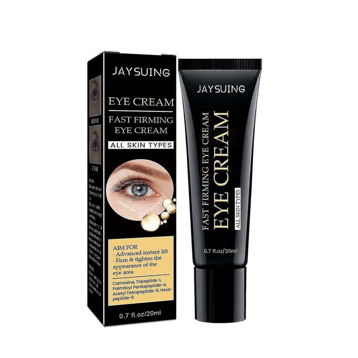 Crema de ochi Jaysuing, 15ml, reduce pungile de sub ochi, cercurile intunecate, liniile fine, efect anti-imbatranire