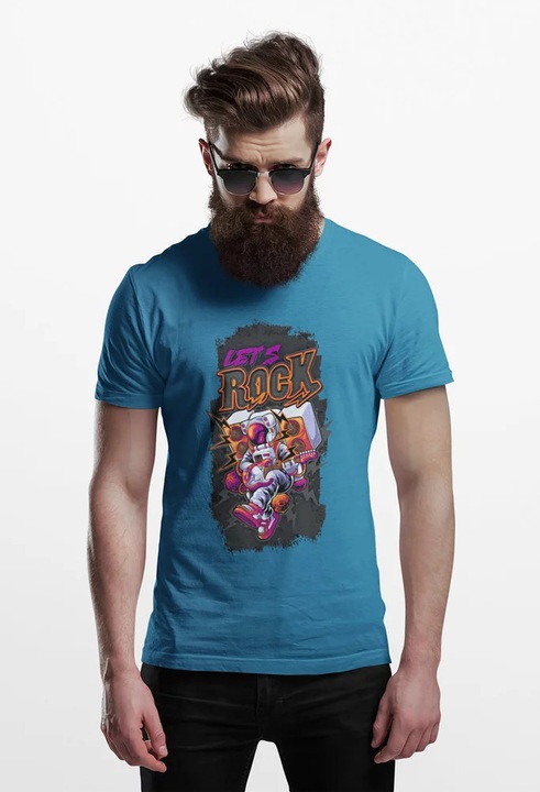 Unisex polo D&B 150 EB00034 Rock - Meret, Zafír kék