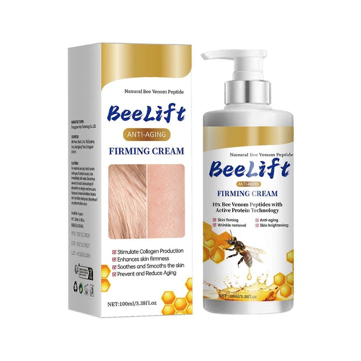 Crema de fata anti-imbatranire, set 3 bucati, efect de fermitate si rejuvenare, hidratare profunda