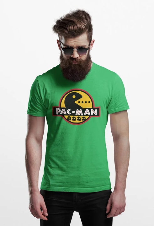 D&B 150 Unisex PacMan polo, Zöld