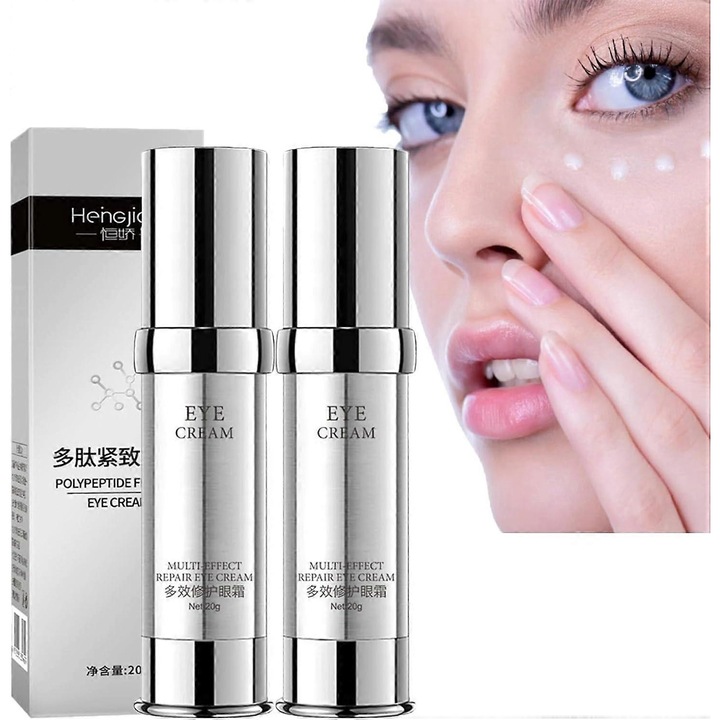 Ser anti-riduri, 2 bucati, hidratare profunda, textura fina