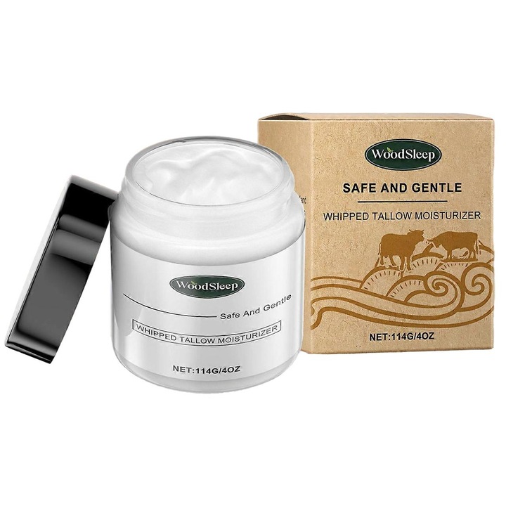 WOODSLEEP marhafaggyú arc- és testkrém, hidratáló, tápláló, 2 db