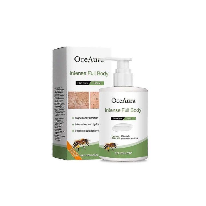 Crema intensiva pentru ingrijirea pielii, OceAura, set 3 buc, reduce ridurile, hidrateaza