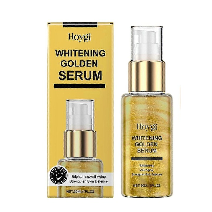 Serum iluminator pentru fata, 3Pcs, acid hialuronic, hidratare profunda, stralucire sanatoasa