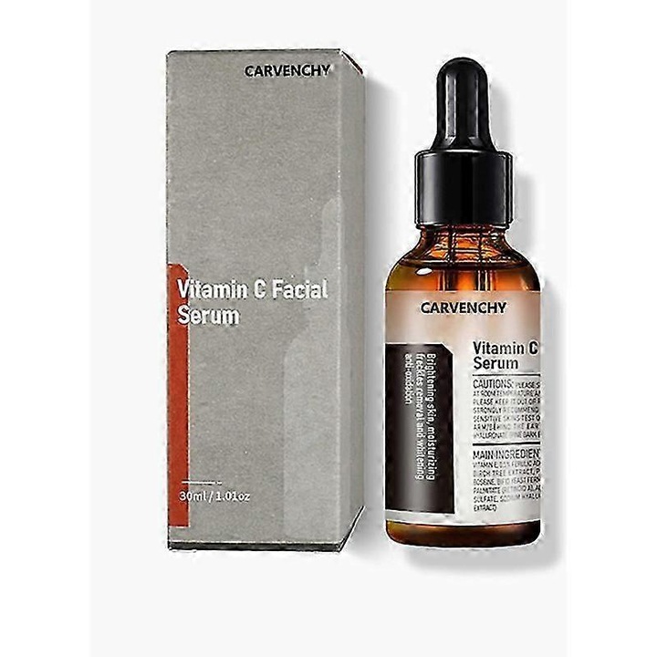 Serum facial cu Vitamina C si E, 30ml, set de 3, anti-imbatranire, hidratare profunda