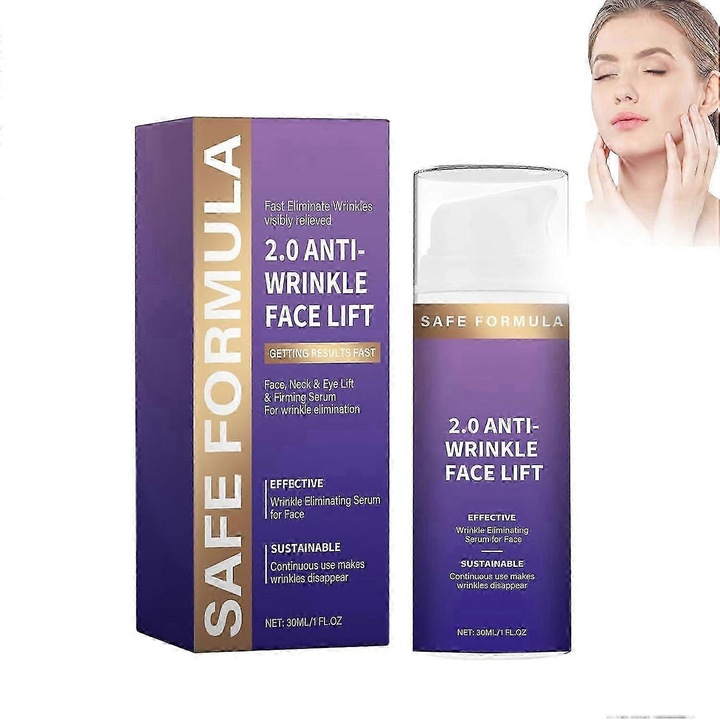 Feszesítő szemkörnyékápoló krém, 30ml, ránctalanító, csökkenti a sötét karikákat