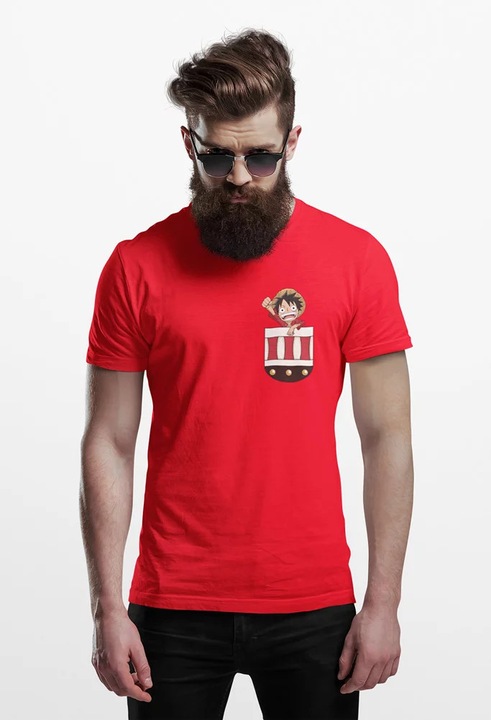 MO00088 One Piece, Piros