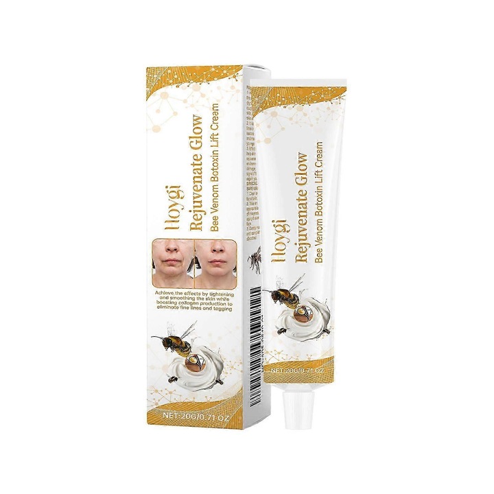 Méhméreg krém feszesítésért és ránctalanításért, 3 darabos készlet, Hoygi