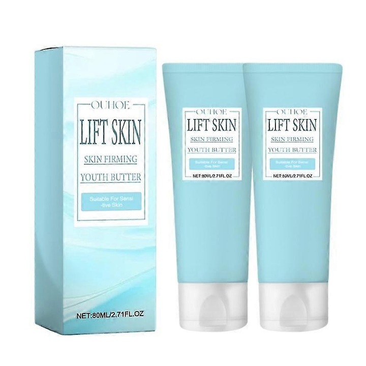 Crema anti-rid pentru fermitatea pielii, OUHOE, 100g, cu extracte vegetale, hidratanta