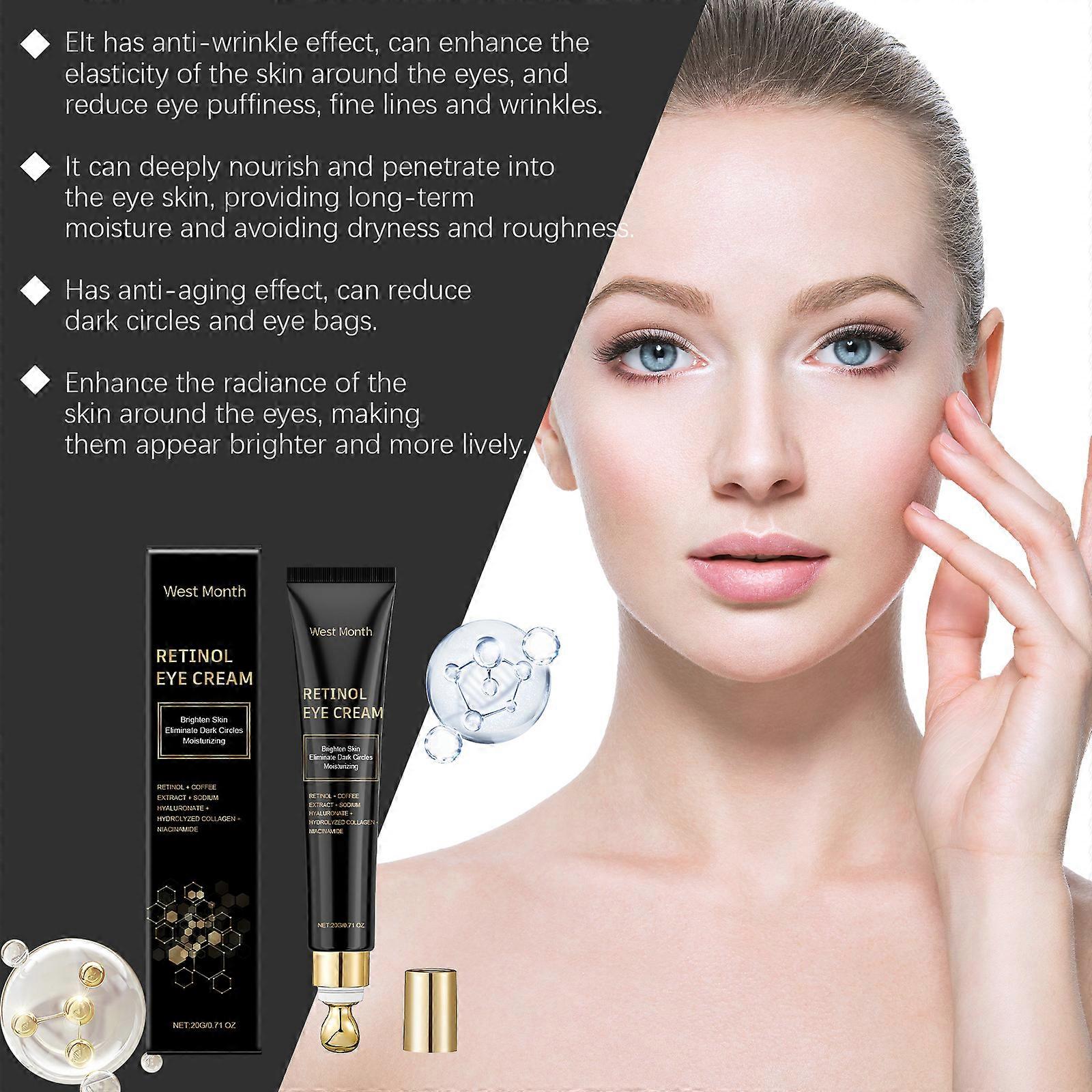 Crema de ochi hidratanta si reparatoare, anti-riduri, Wesr&Month ...