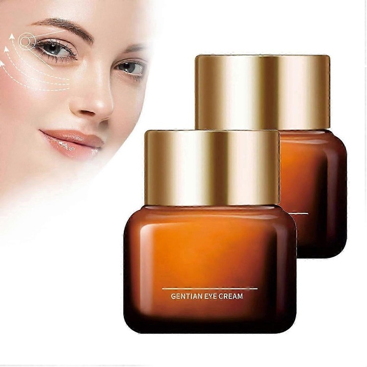 Ránctalanító szemkrém tárnicskivonattal, 20g, szem alatti karikákra és duzzanatokra, 2 darabos szett