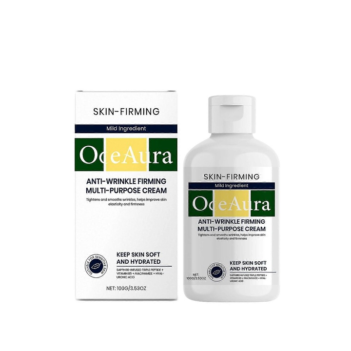 Ránctalanító testápoló, OceAura, mélyhidratáló, 3 darab