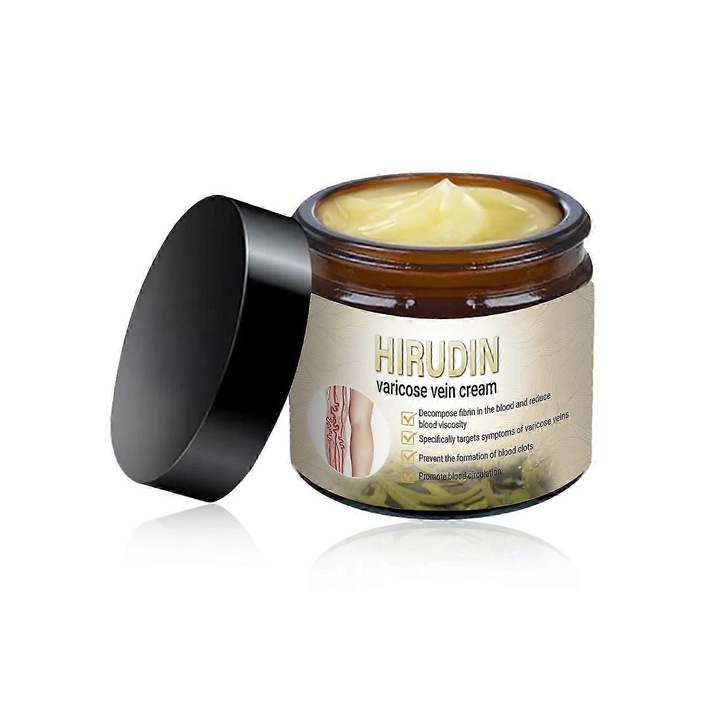 Visszér elleni krém, természetes formula, minden bőrtípusra