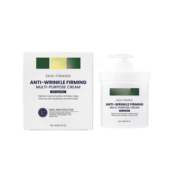 Ránctalanító és feszesítő arckrém, mélyhidratáló, minden bőrtípusra