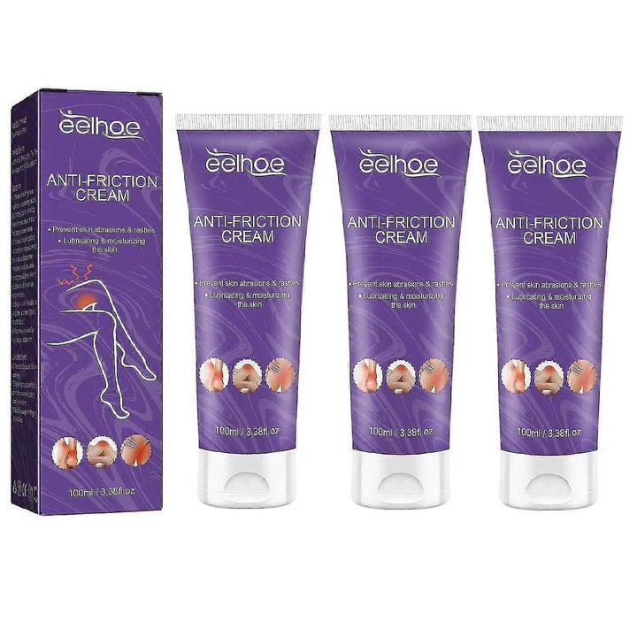 Крем против триене EELHOE, комплект от 3 x 100 мл, без аромат, лека текстура