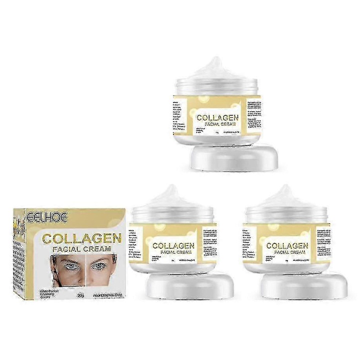 Крем за лице, 3 броя, Eelhoe, хидратация, стягащ, против стареене, 50 мл