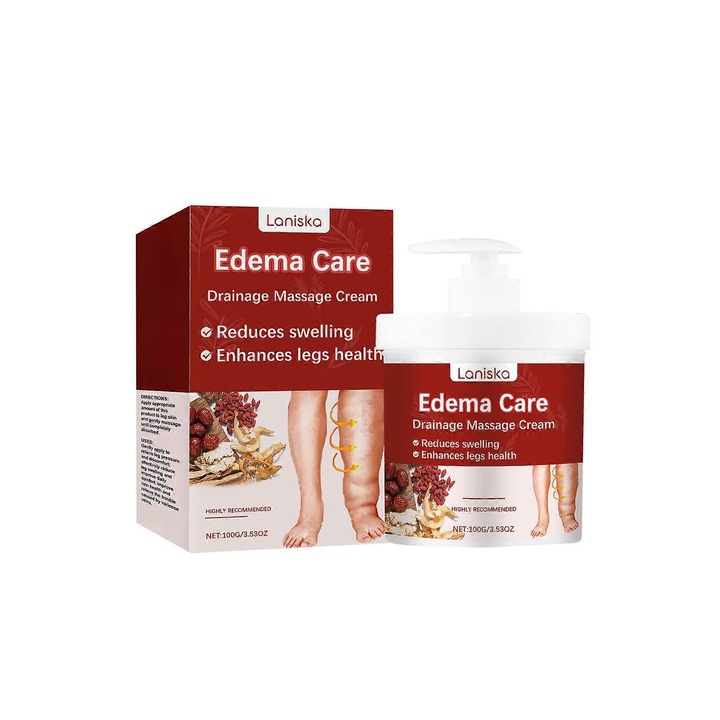 Crema pentru ameliorarea venelor varicoase, tratament pentru picioare, set 3PCS, textura usoara, absorbtie rapida