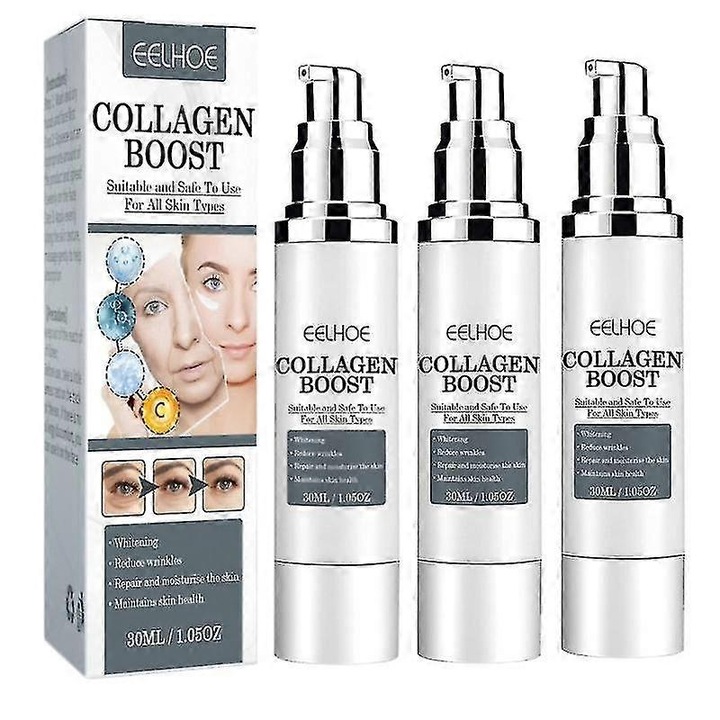 Крем против бръчки, Eelhoe, 70г, хиалурон, колаген, витамин С, 12.3x3.3x3.3см