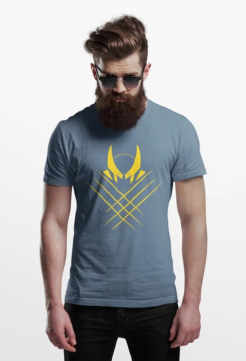 Uniszex polo, D&B 150 MO00109 Rozsomak, Indigókék