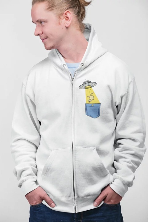 ZIPPO00001 Extraterestru, Alb