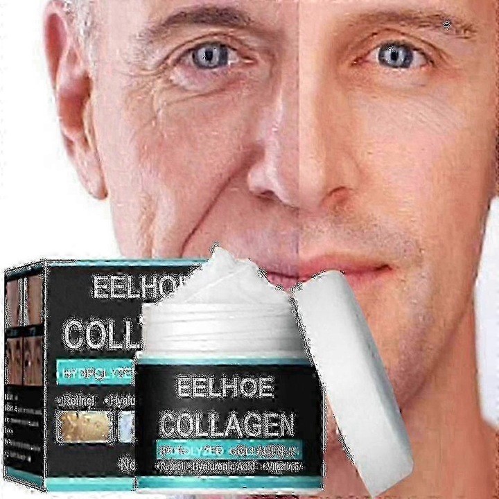 Kollagénes arckrém öregedésgátlóval, 50g, 1 db-os szett, hidratáló, hialuronsavval