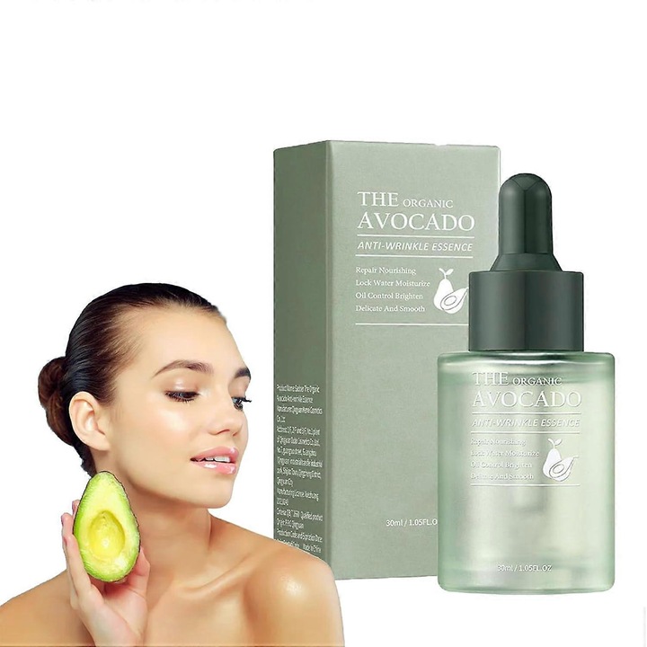 Ser antirid cu avocado organic, hidratant, hranitor, 30ml