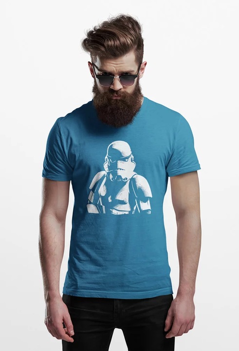 D&B 150 Unisex Póló MO00111 Trooper Zafír kék-Méret L