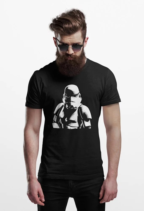 D&B 150 Unisex Póló MO00111 Trooper Fekete-Méret XL