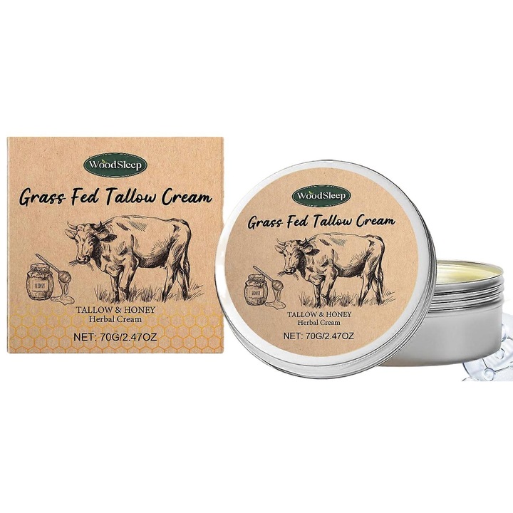 Bio, hidratáló, marhafaggyú krém arcra és testre