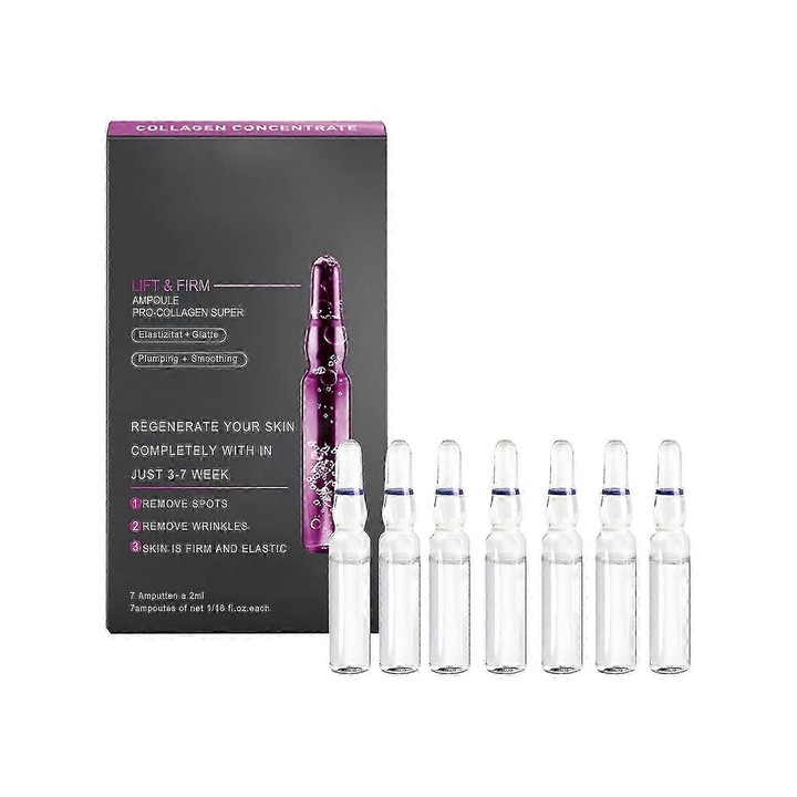 Serum ampoule lifting cu ceramide, 2ml*7pcs, anti-rid, hidratant, multicolor