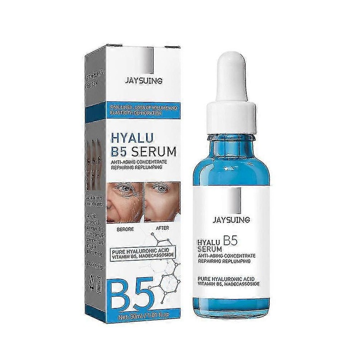 Serum anti-rid B5, cu acid hialuronic, hidratant, set 3 bucati