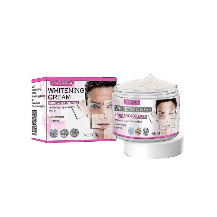 Crema hidratanta de fata, Kojic Acid, 50ml, pentru reducerea ridurilor si uniformizarea tonului pielii