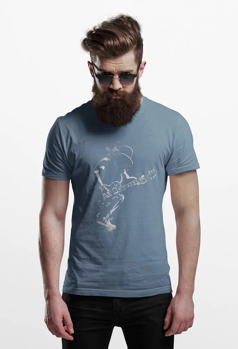 D&B 150 Unisex Póló ZN00012 Slash Indigókék-Méret 3XL