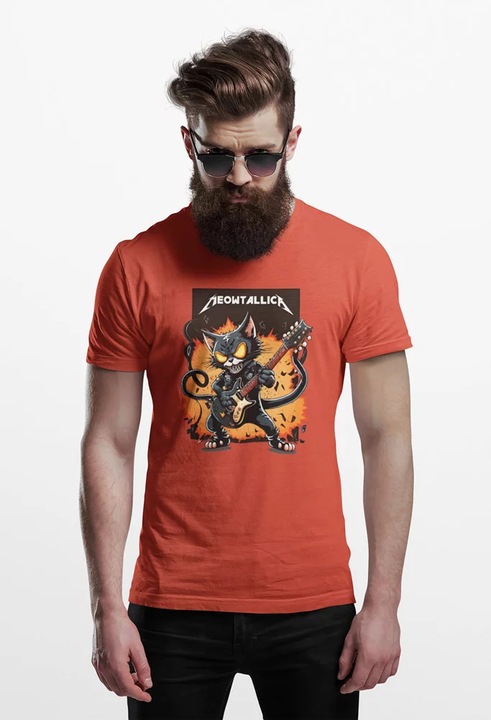 Meowtallica Polo, Melange Narancssarga, Világos narancssárga