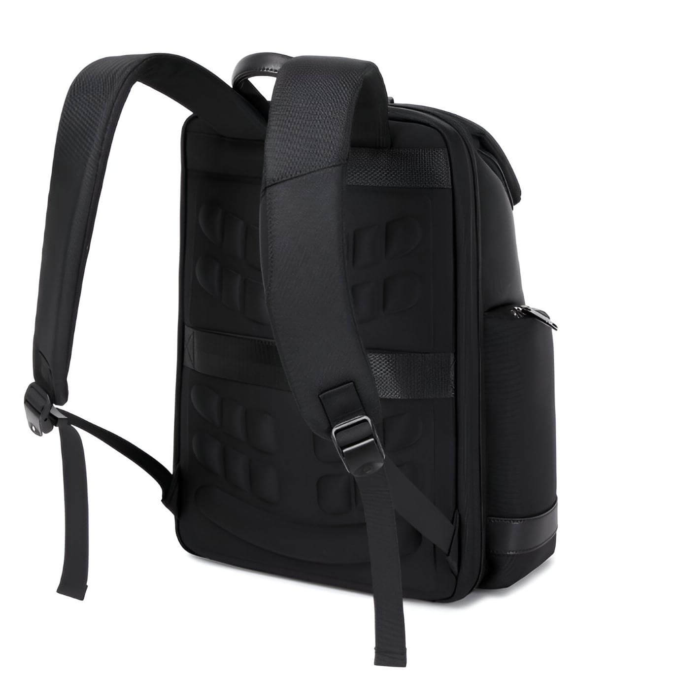 Rucsac laptop Bangi, 15,6", 26 l, ergonomie, USB si USB-C, gri, 42x30x17 cm