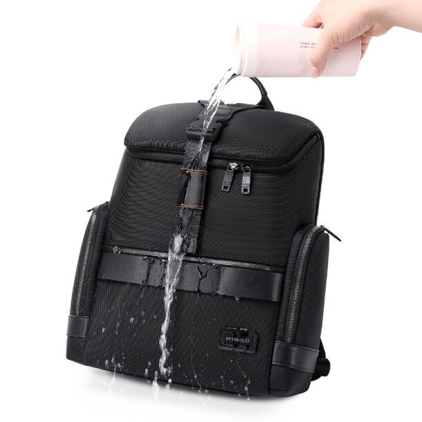 Rucsac laptop Bangi, 15,6", 26 l, ergonomie, USB si USB-C, gri, 42x30x17 cm