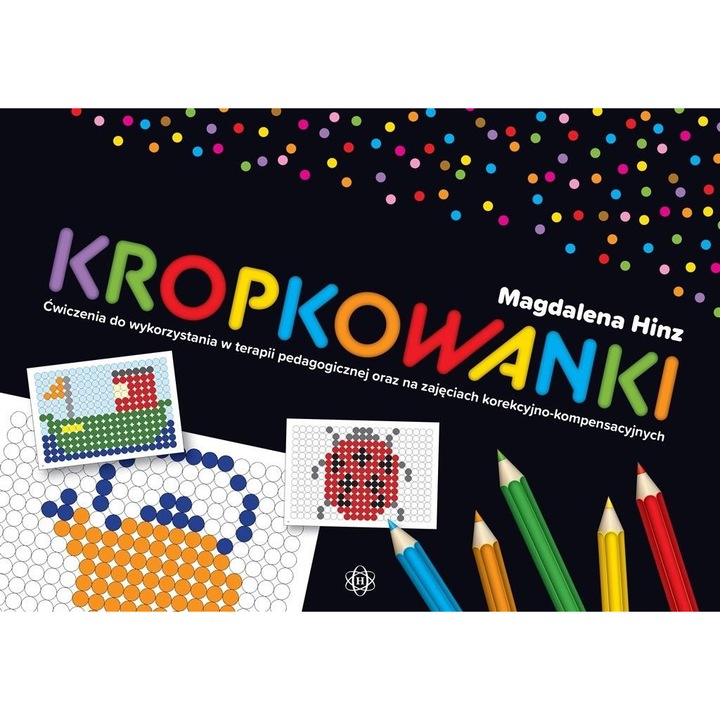 Kropkowani, HARMONIA, set de exercitii pentru dezvoltarea perceptiei vizuale, coordonarii, 30 de desene