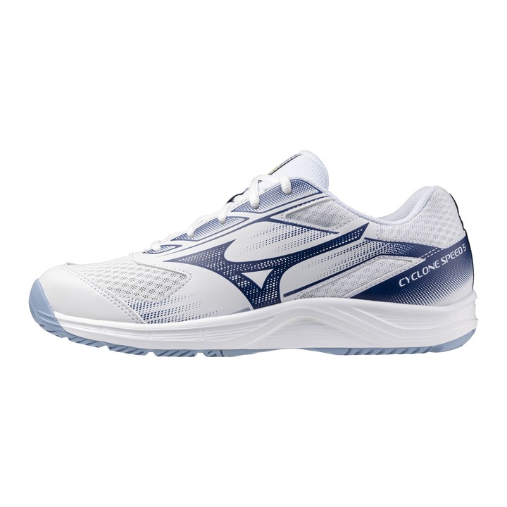 Pantofi sport barbati, Mizuno, Cyclone Speed 5, alb/albastru, fabricatie originala, 40.5 EU