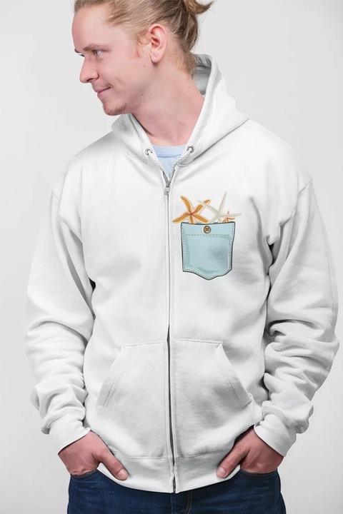 ZIPPO00029 Stea de Mare, Alb