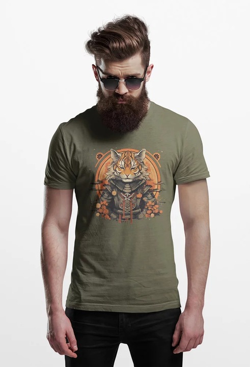 CAT00029 Pisică, Kaki pal