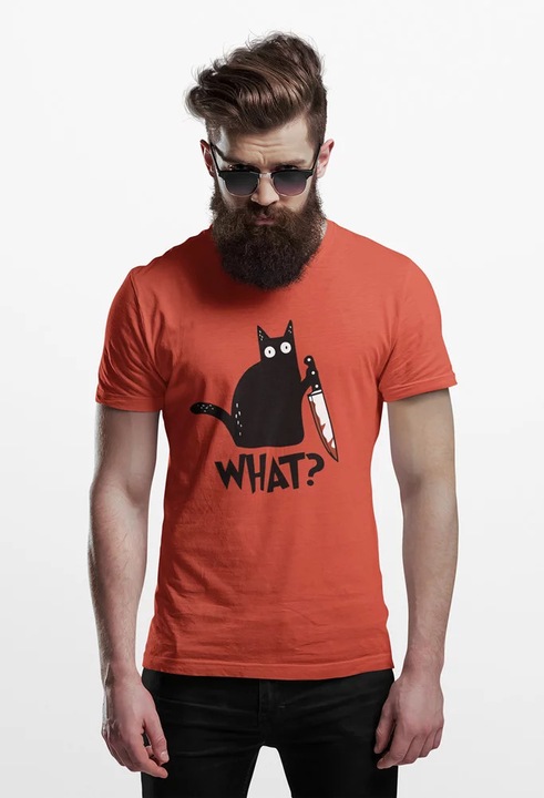 Unisex polo D&B 150 EB00014 What Melange Orange, Világos narancssárga