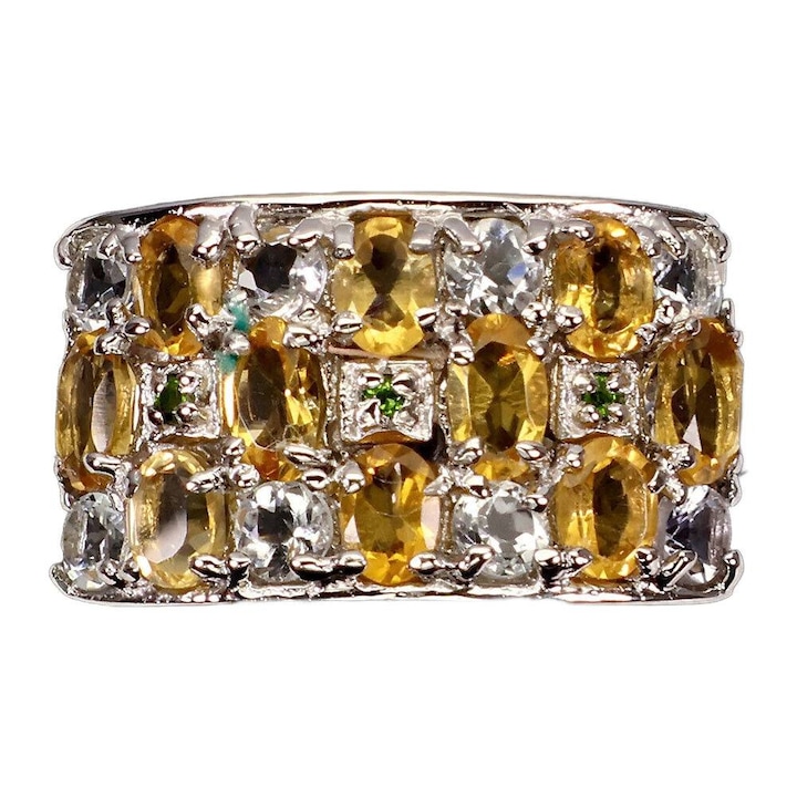 Inel argint 925 Songea, marimea 17.5, 21x13mm