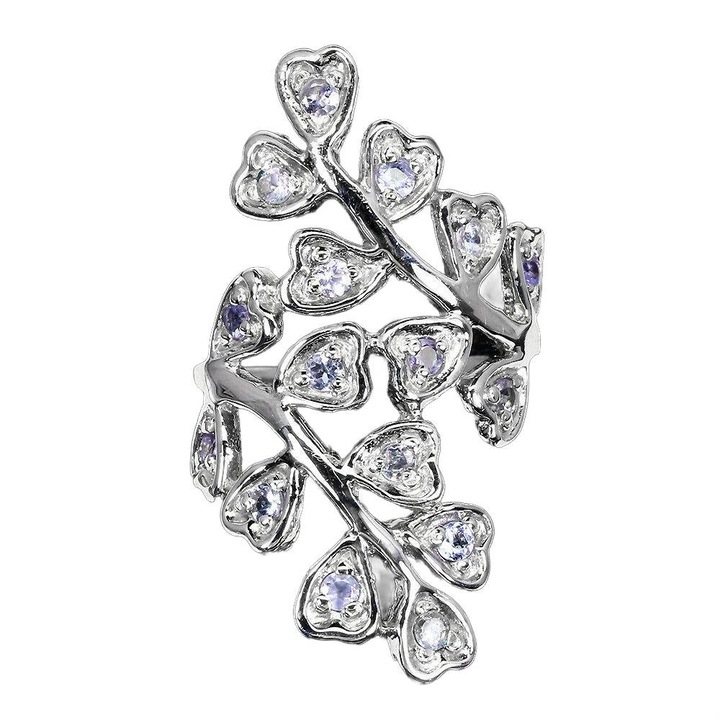 Inel frumos cu tanzanit natural 925 r16.5